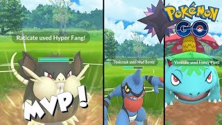 ALOLAN RATICATE IS GOOD?! Pokemon GO Twilight Cup Great League PVP Battles