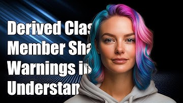 Understanding Derived Class Member Shadowing Warnings in C++