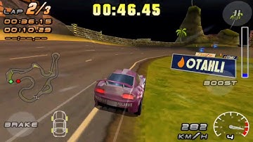 Raging Thunder 2 Volcano time attack 1:45.20