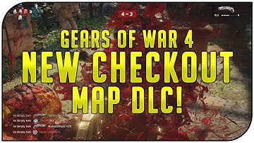 Gears of War 4 Multiplayer - *NEW CHECKOUT* Map DLC! (Title Update 1 Gameplay)