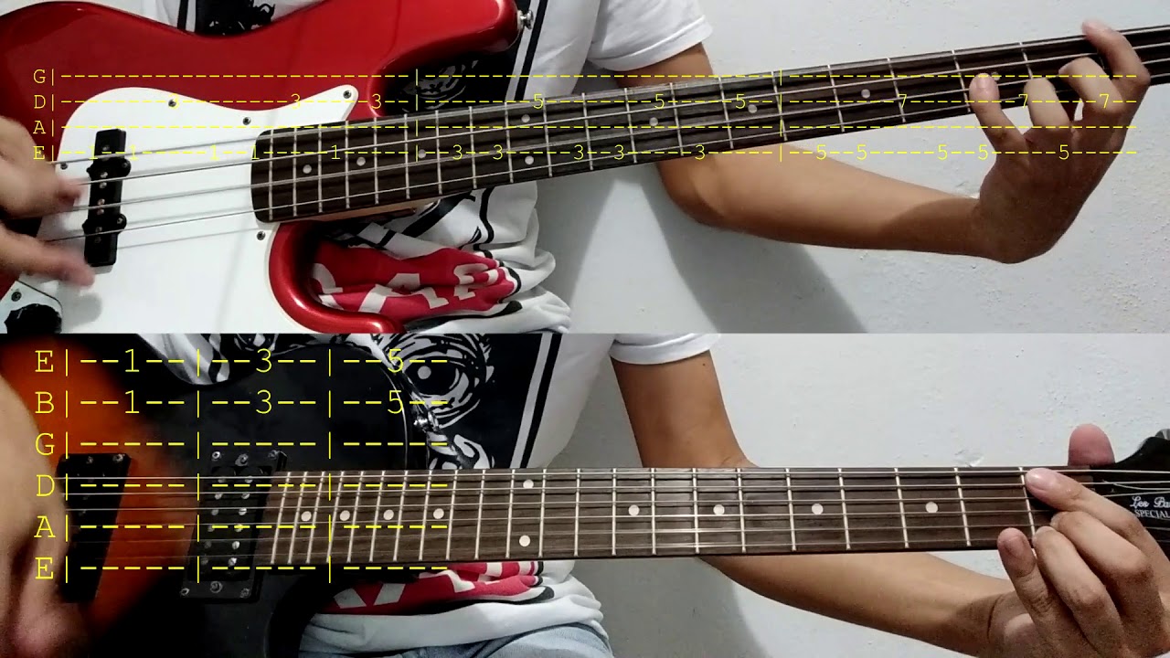 Temor y Temblor Zoe Cover Tutorial Guitarra Bajo Acordes