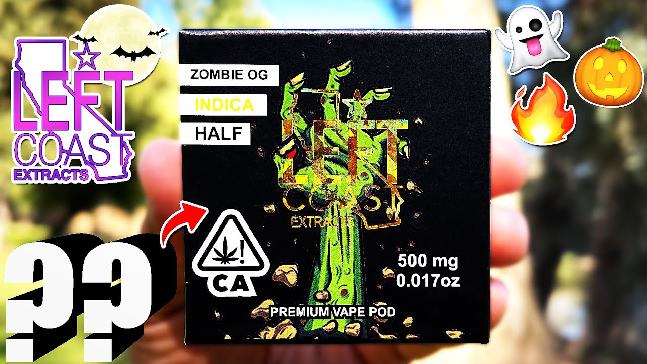 This ZOMBIE OG gave me FRIDAY THE 13TH VIBES... | Left Coast Extracts Zombie OG