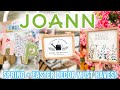 SPRING HOME DECOR SHOP WITH ME 2021 at JOANN FABRICS || SPRING DECORATION IDEAS + EASTER DECOR 2021