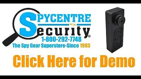 1080P Hidden Button Camera - Review