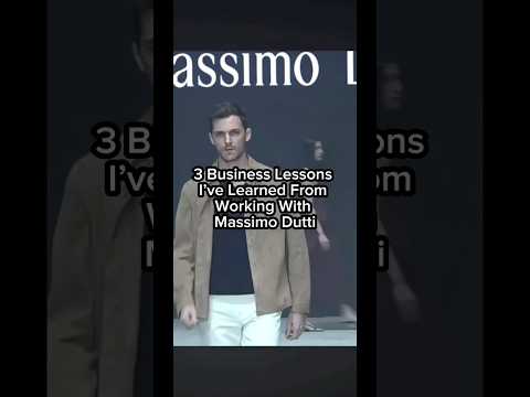 3 Business Lessons From Massimo Dutti Businessmindset Entrepreneurmindset Massimodutti 3 Business Lessons From Massimo Dutti Businessmindset Entrepreneurmindset Massimodutti