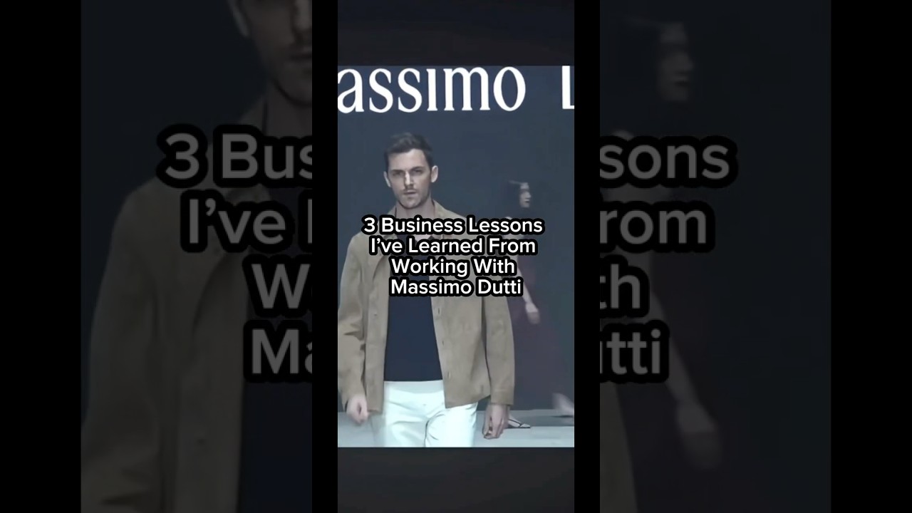 3 Business Lessons From Massimo Dutti 