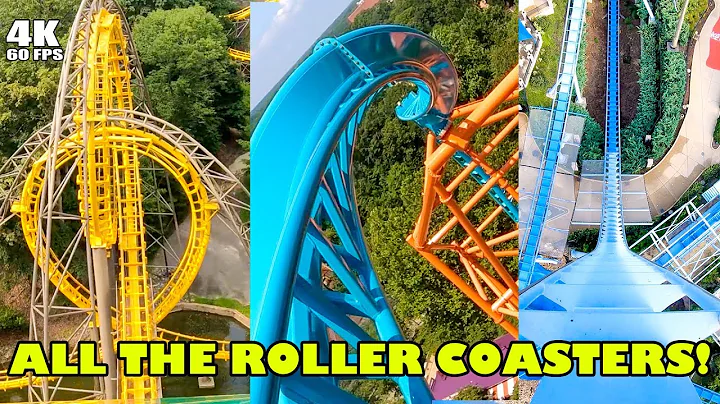 Riding ALL the Roller Coasters at Busch Gardens Wi...