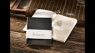 Review of two new Hahnemühle leather notebook collections: the Manuscript and the high end Iconic