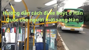 Cách đi xe buýt ở Hàn Quốc