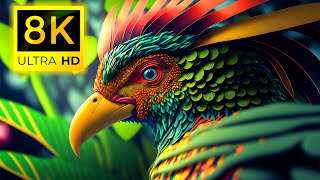 8K Bird  THE WORLD OF BIRDS in 8K ULTRA HD  The Special Collection of Birds 8K VIDEO ULTRA HD