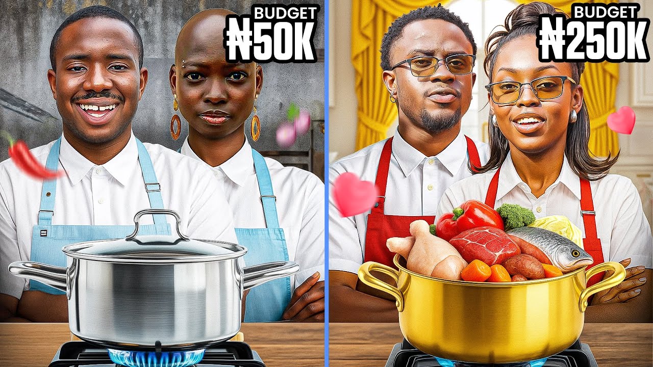 ₦250,000 BLIND DATE VS ₦50,000 PRO CHEF! | Love At FIrst Bite EP 1