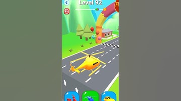 🤣 Shape Shifting Funny Race Gameplay | Level 92 | #shorts #shapeshifting #funny #gameplay