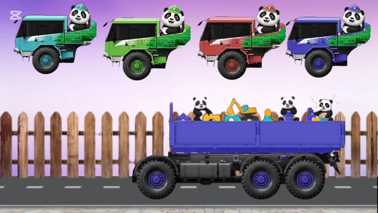 MENEBAK GAMBAR DENGAN BENAR!! TRUK PASIR TRUK MOLEN TRUK TANGKI PERTAMINA TRUK KONTAINER DUMP TRUCK