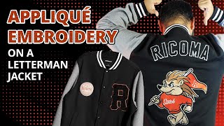 INSANE Profit Potential with Appliqué Embroidery on Letterman Jackets