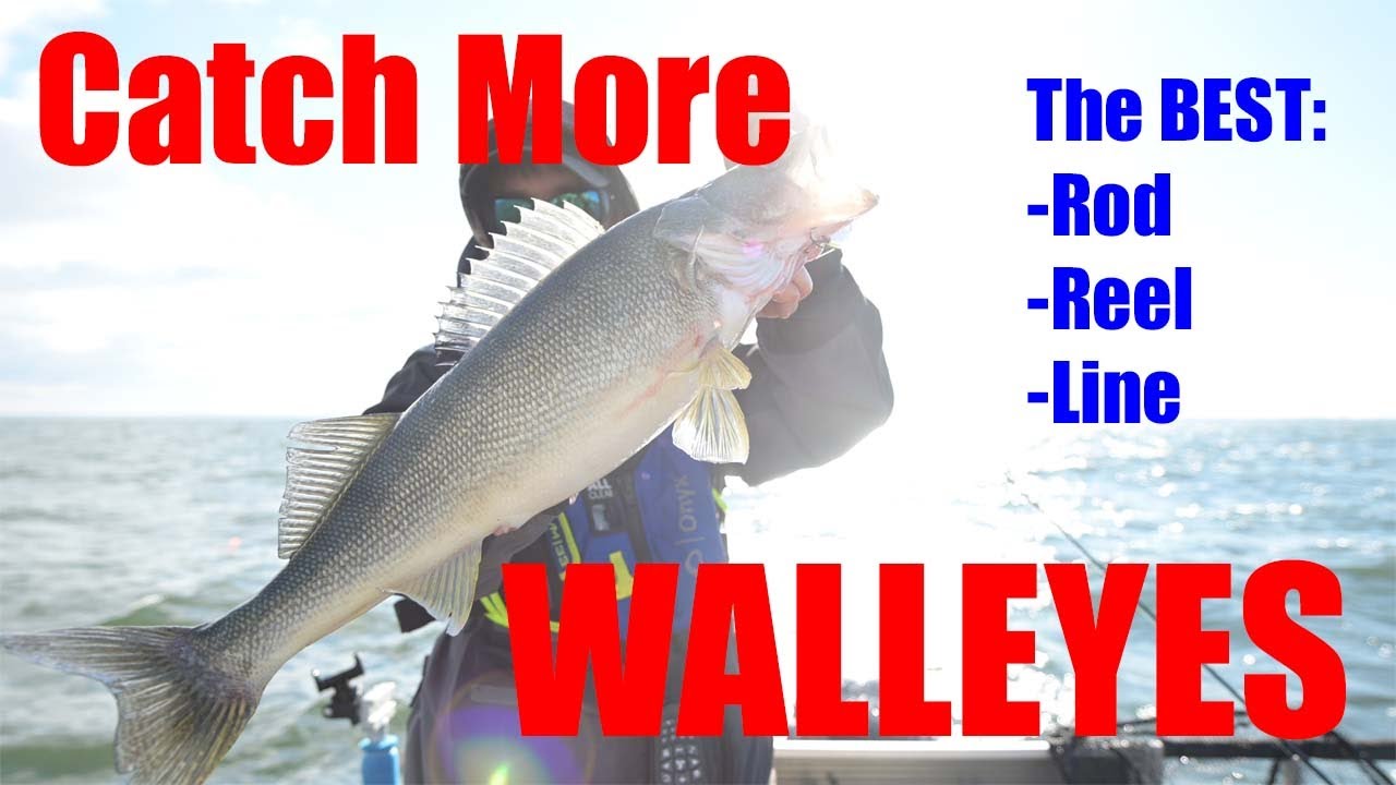 BEST rod, reel, and line for WALLEYE trolling? - Against The Stream Angling  