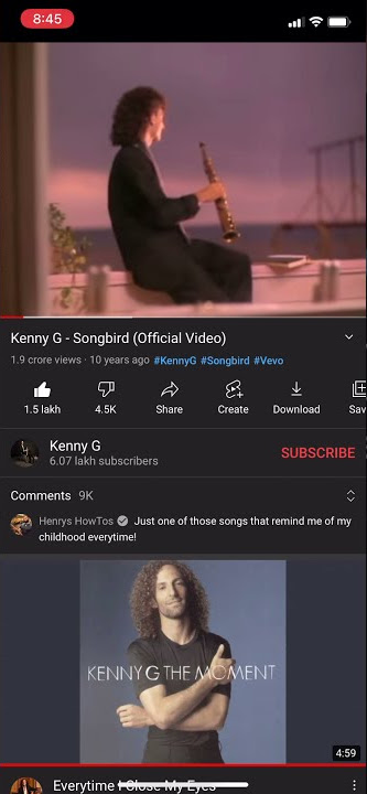 Kenny G - Songbird Whatsapp Status 7