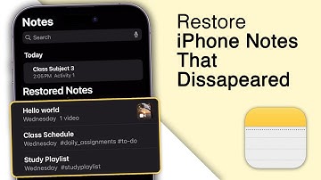 How To Fix iPhone Notes Disappeared! [2025 Update]