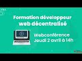 Webconfrence alyra  formation dveloppeur web blockchain