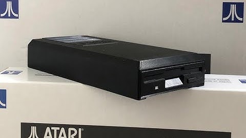 Atari STBook Floppy Drive - Disks use and CosmosEx connected