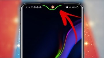 How To Enable Led Notification Light Around Notch Or Camera - For Any Android Device | Without Root