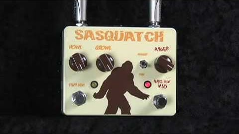 Tortuga Sasquatch Germanium Fuzz Pedal Bass Guitar Video Demo