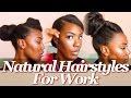 Natural Hairstyles for Work