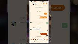 How to Activate Autumn Theme on Messenger #shorts screenshot 2