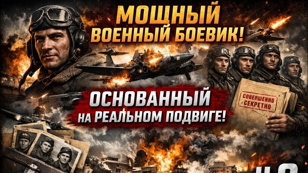 МОЩНЫЙ ВОЕННЫЙ БОЕВИК, ОСНОВАННЫЙ НА РЕАЛЬНОМ ПОДВИГЕ! СЕКРЕТНЫЕ АВИАПОЛКИ, О КОТОРЫХ МОЛЧАЛИ! Ч.2