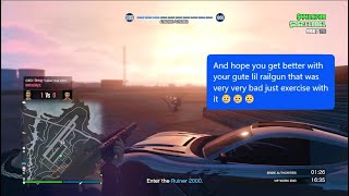 Ghost Griefer Can Dish It Out But Can’t Take It | GTA ONLINE