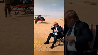 “Gold Turbine Prank – Ibrahim Traoré and Trump in a Desert Comedy | AI Presidential Short”