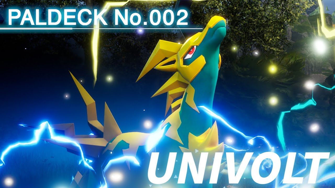 Paldeck | No.002 UNIVOLT - Palworld | Gameplay | Pocketpair