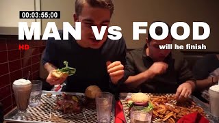 watch this now -  (BIG TORONTO BURGER CHALLENGE) Man Vs Food