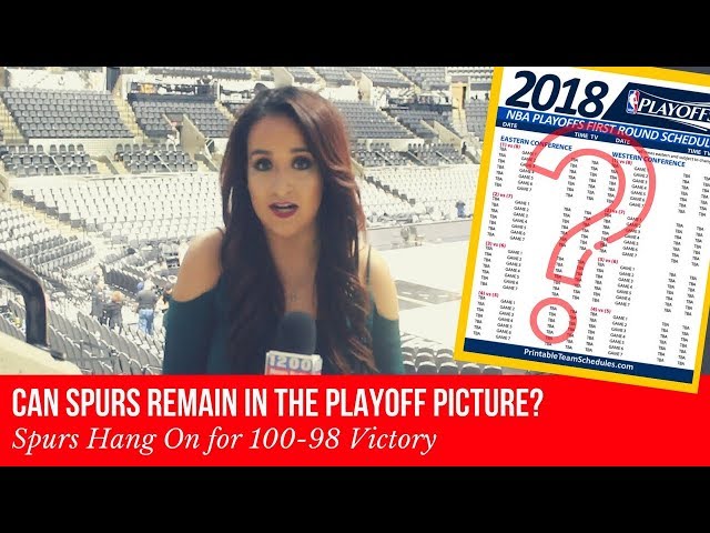 This is a photo of Clean Spurs Schedule Printable It is a photo of Clean Spurs Schedule Printable