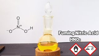 Fuming Nitric Acid, an Extremely Powerful Liquid Rocket Fuel Oxidizer