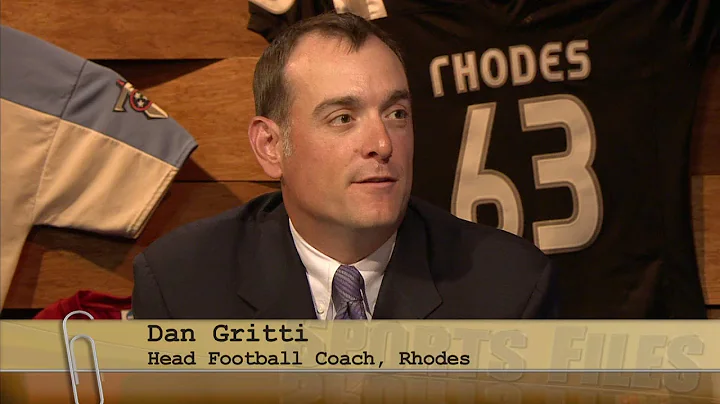 Sports Files September 12, 2013  Rhodes College Football Coach Dan Gritti