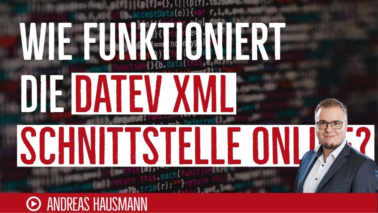 New Wie funktioniert die DATEV XML Schnittstelle online?