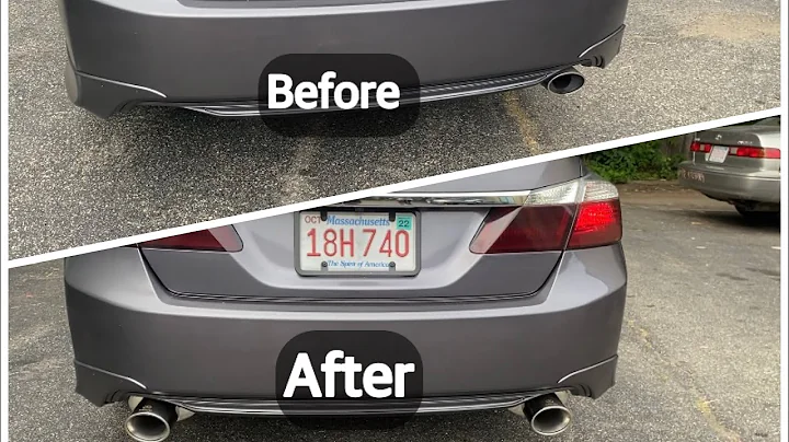 AFE Takeda Aftermarket Exhaust on the 2015 Honda Accord
