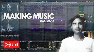 Making music inspired by Guy J