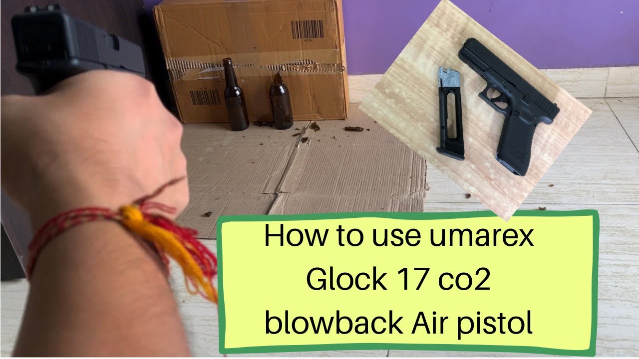 How to use umarex Glock 17 co2 blowback Air pistol