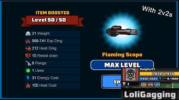 Supermechs⛅ MAXING [20th Item] 🌋Flaming scope🌋 w/ 2v2s