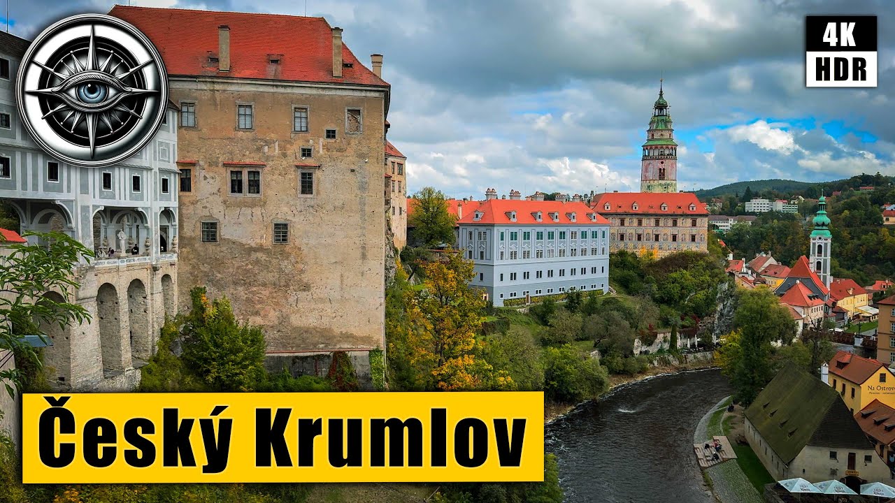 Český Krumlov Walking Tour - The city where I left my heart (UNESCO) 🇨🇿 Сzech Republic 4k HDR ASMR