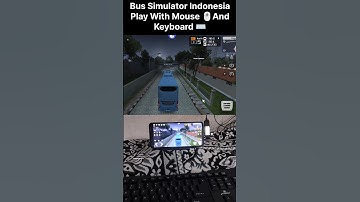 Bus Simulator Indonesia Play With Mouse And Keyboard #gaming #games #games #bus @Khatri.Gamerzr