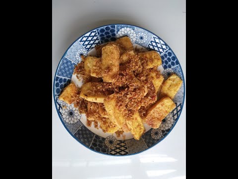 10 phút với món ĐẬU HŨ chiên SẢ ỚT ngon miệng | Cooking delicious TOFU fried with lemongrass + chili