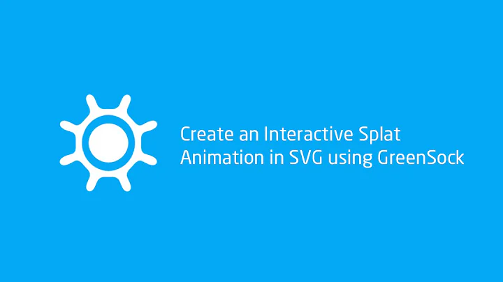 Create an Interactive Splat Animation in SVG