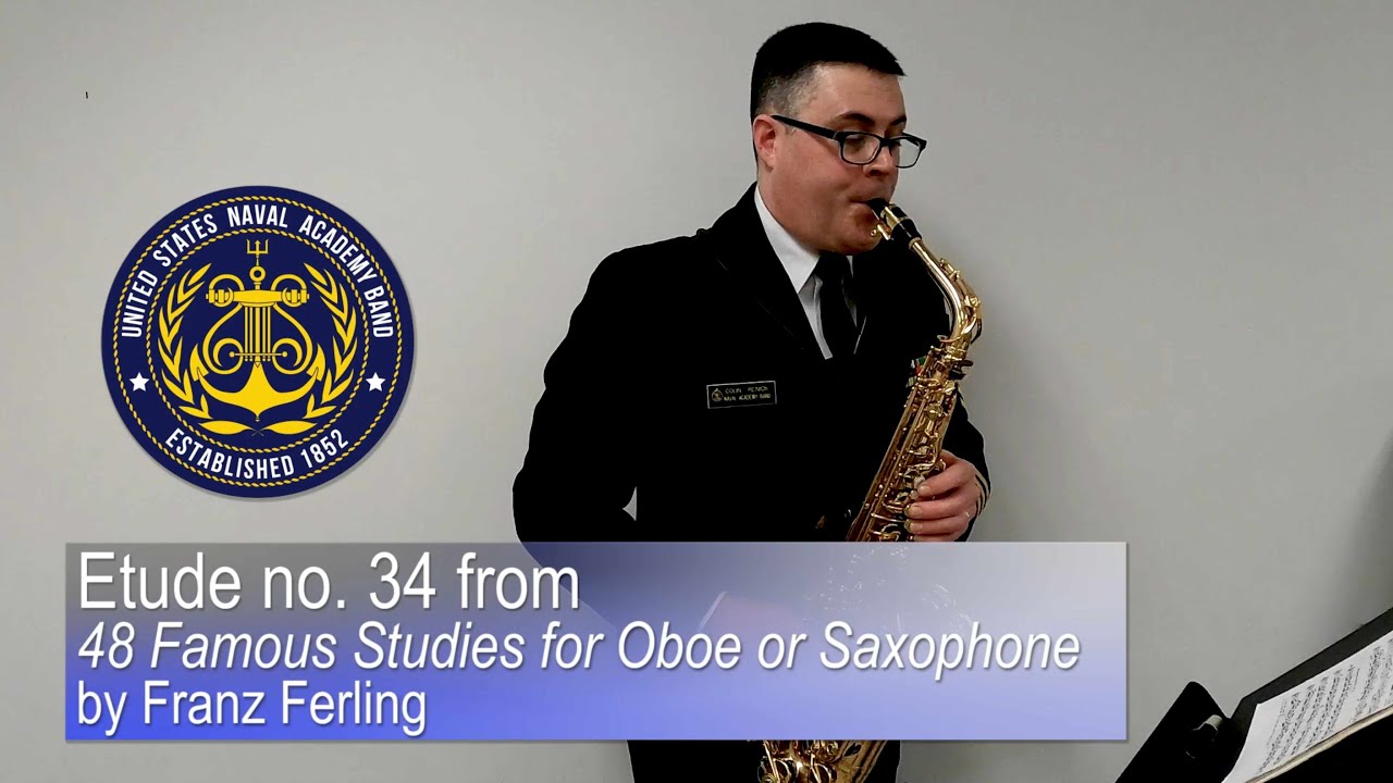 Etude no. 34 from Ferling's Famous Studies for Oboe or Saxophone YouTube