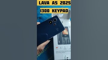 LAVA A5 2025 New Keypad with camera Phon #keypadmobile  #lavaphone Cha  A5 features keypad phon