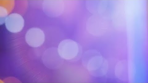 Bokeh With Light Leaks Stock Video