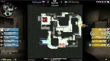 FACEIT TV - May Championship (Ninjas in Pyjamas vs. Virtus Pro - GRANDFINAL) MAP 1: de_mirage