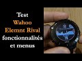 Test wahoo elemnt rival  innovations pour le triathlon