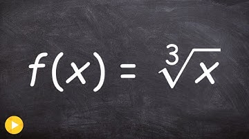 How to find the inverse of a cubic root function